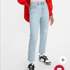 NWT Levi’s Wedgie Fit Straight Jeans